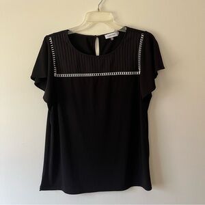 Calvin Klein Blouse Medium Black